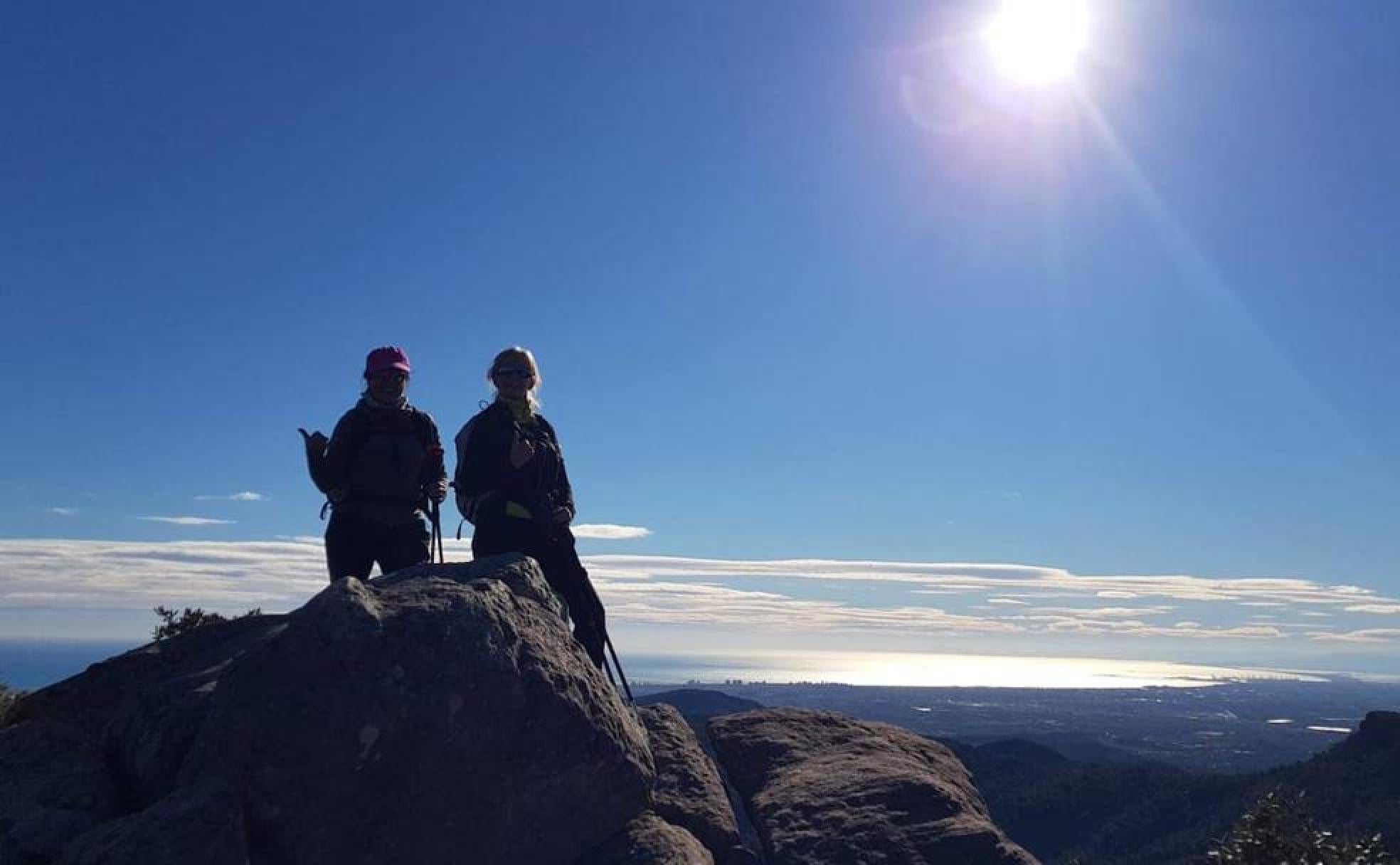 Sam Walker y Carmen González-Meneses, a la conquista de la Sierra Calderona. 