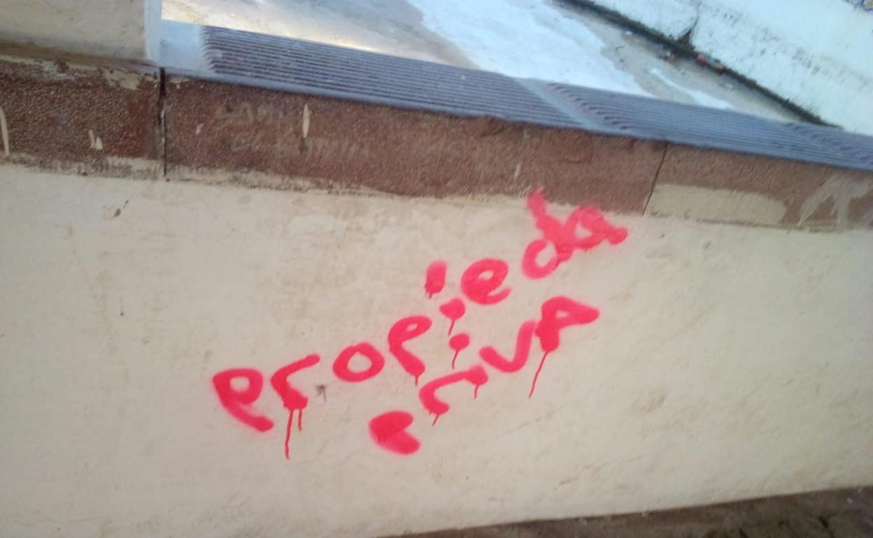 Pintadas en la Font de la Carrasca. 