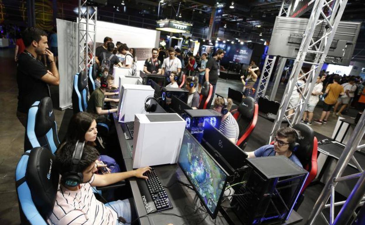 Dreamhack en Feria Valencia en 2019.