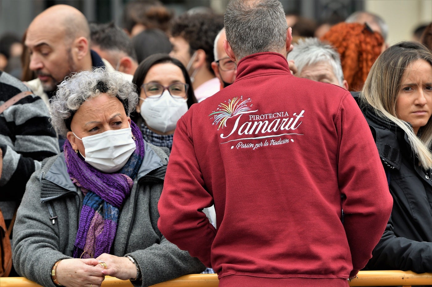 Fotos: Búscate en la mascletà del 5 de marzo de 2022