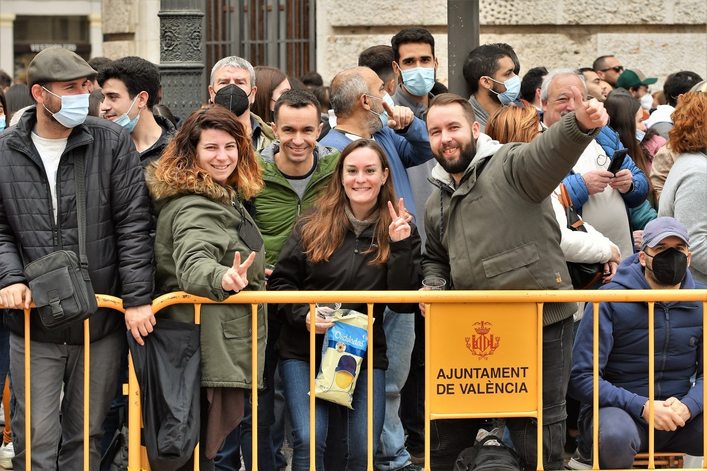 Fotos: Búscate en la mascletà del 5 de marzo de 2022