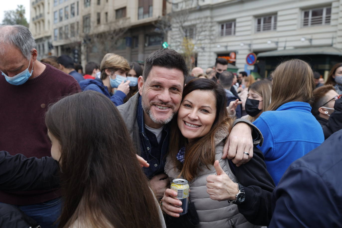 Fotos: Así ha sido la mascletà por Ucrania del 5 de marzo