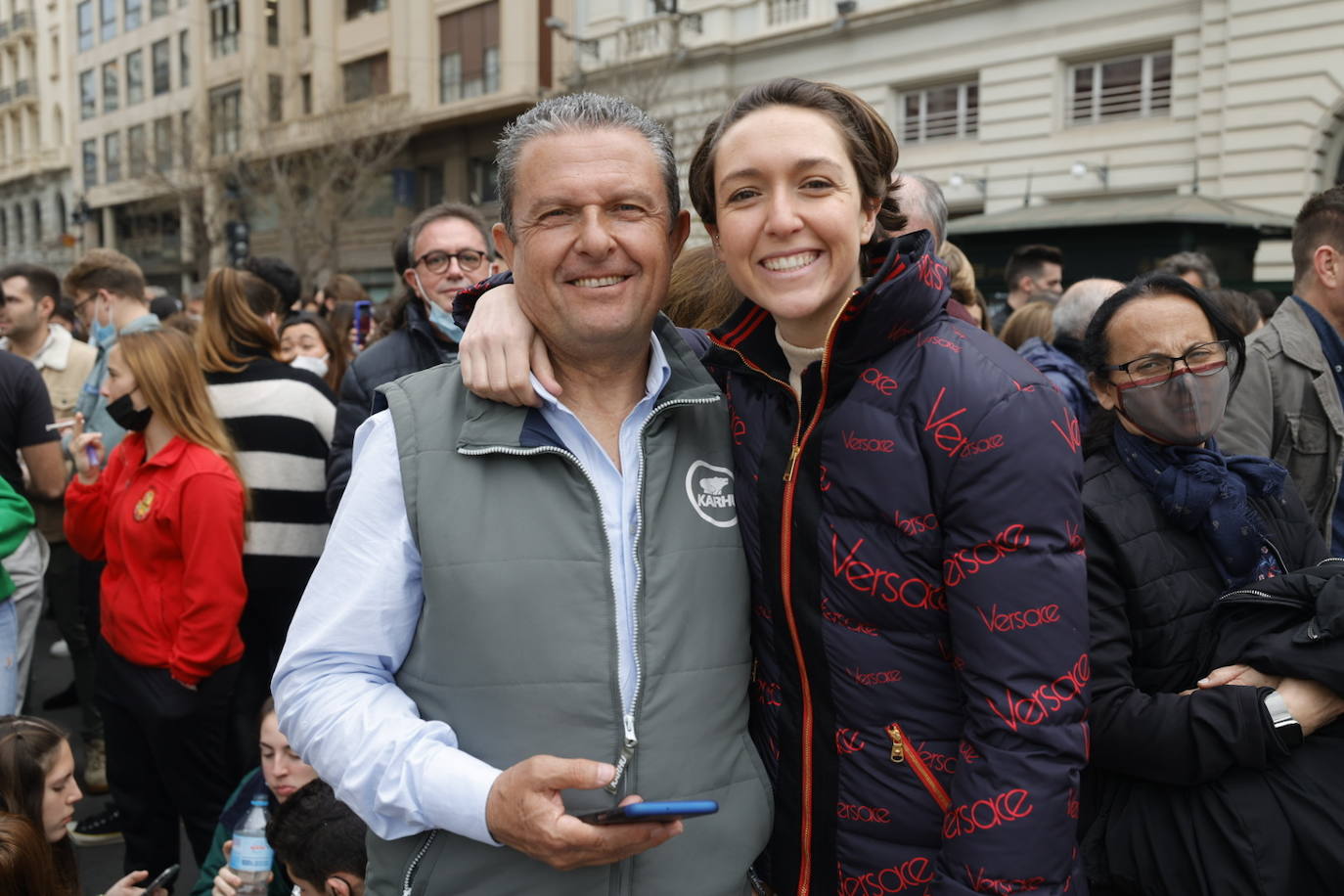 Fotos: Así ha sido la mascletà por Ucrania del 5 de marzo