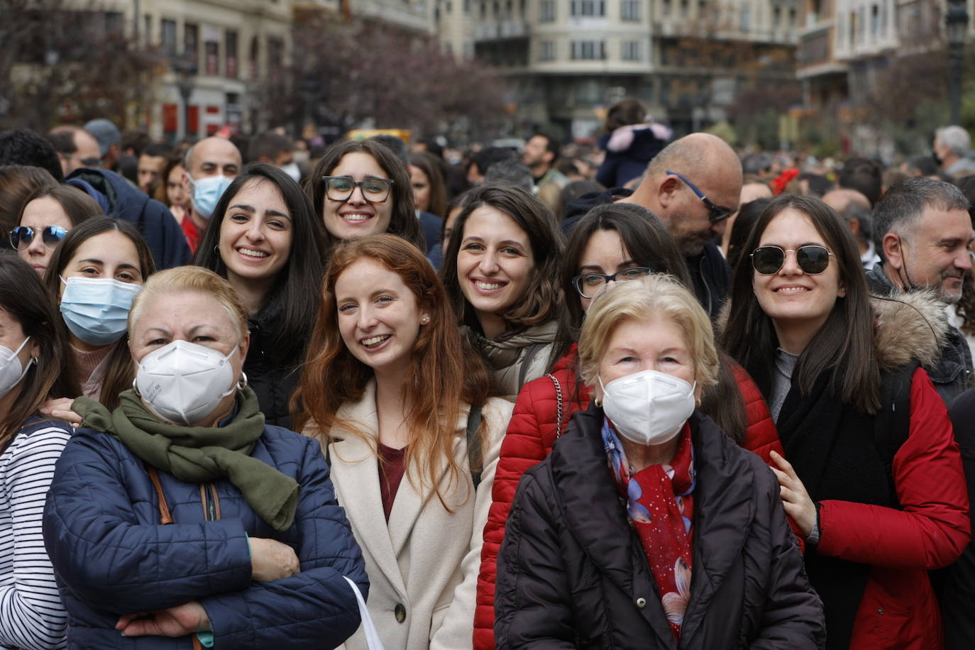 Fotos: Así ha sido la mascletà por Ucrania del 5 de marzo