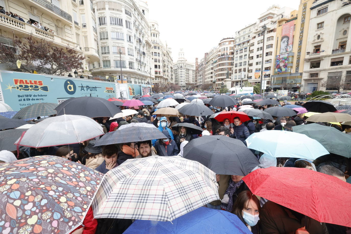 Fotos: Así ha sido la mascletà del 6 de marzo