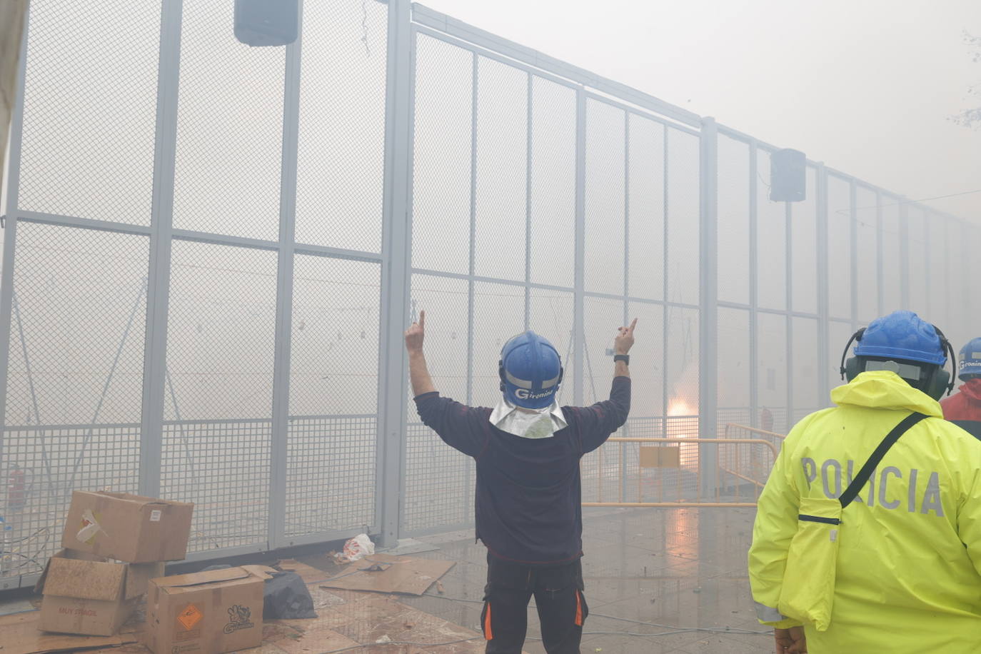 Fotos: Así ha sido la mascletà del 6 de marzo