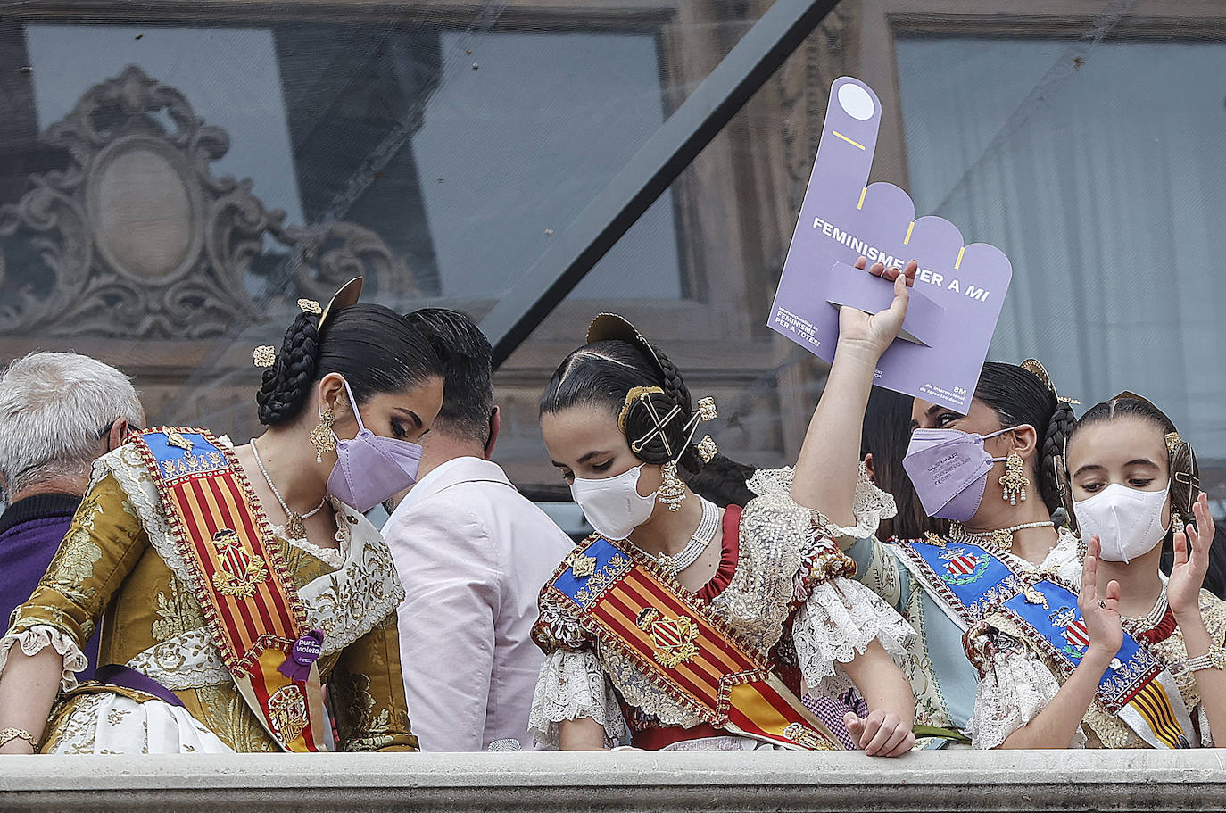 Fotos mascletà 8M: Así ha sido la mascletà del 8M de las Fallas de 2022