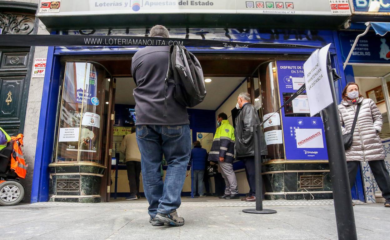 Una administración de lotería.