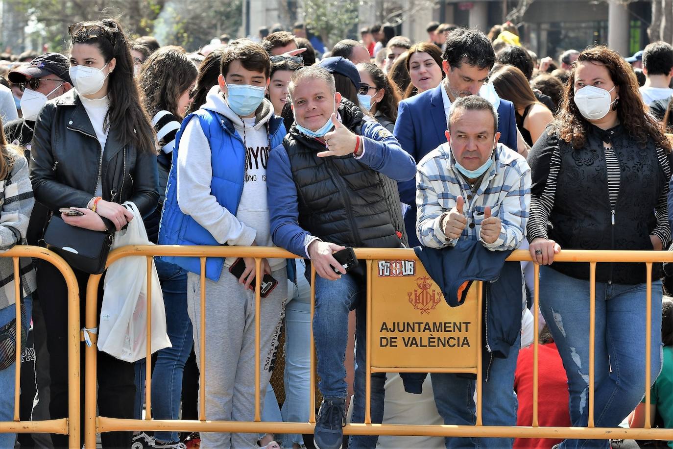 Fotos mascleta: Búscate en la mascletà del sábado 12 de marzo de 2022