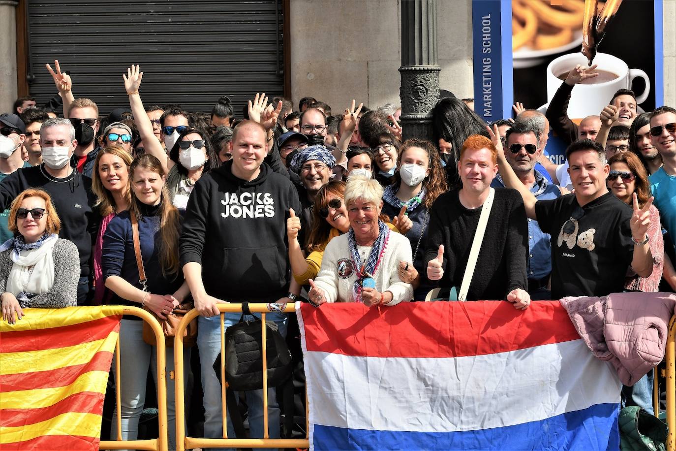 Fotos mascleta: Búscate en la mascletà del sábado 12 de marzo de 2022