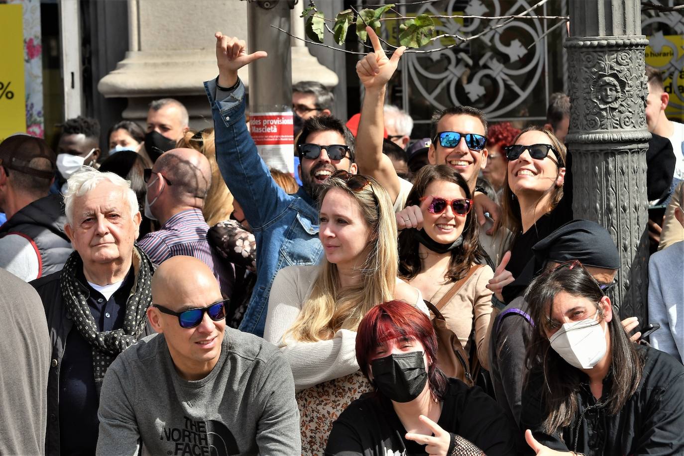 Fotos mascleta: Búscate en la mascletà del sábado 12 de marzo de 2022