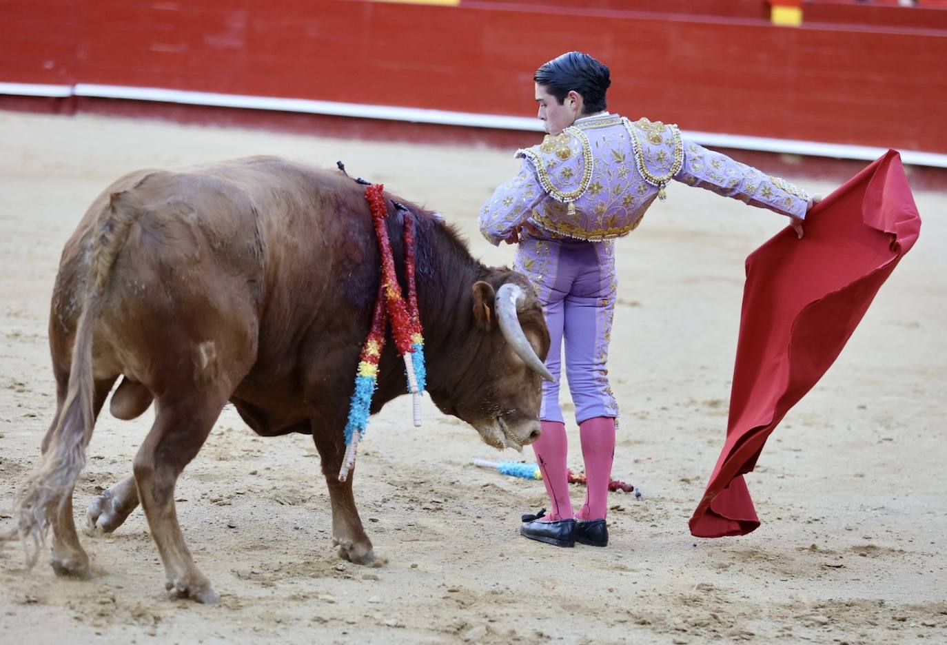 Fotos: Primera novillada de las Fallas 2022