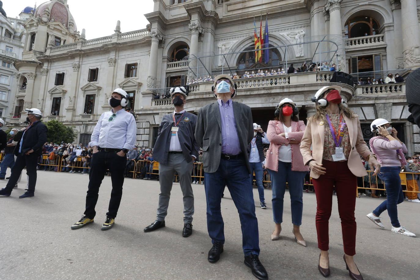 Mascletà de este domingo en Valencia.