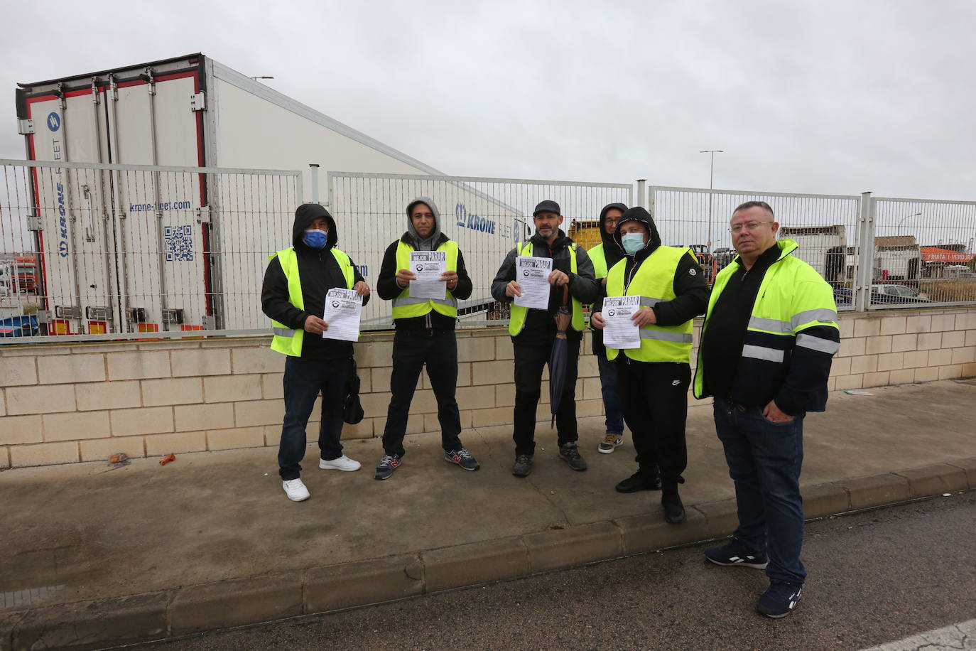 Fotos: Huelga de transportistas en Valencia