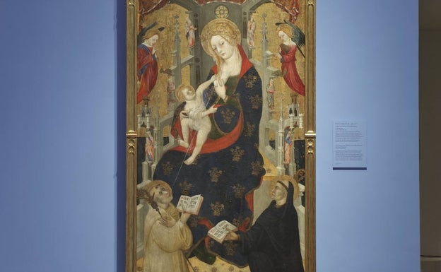 'Virgen de la leche', pieza del pintor Pere Lembri. 