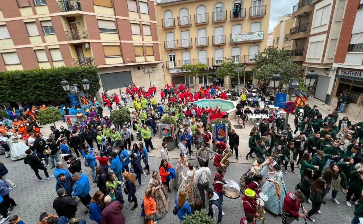 Ambiente en el acto de entrega de premios. 