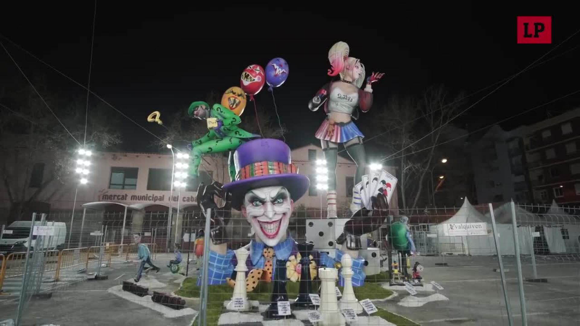 Vídeo: así es la falla Justo Vilar - Plaza Mercado del Cabañal