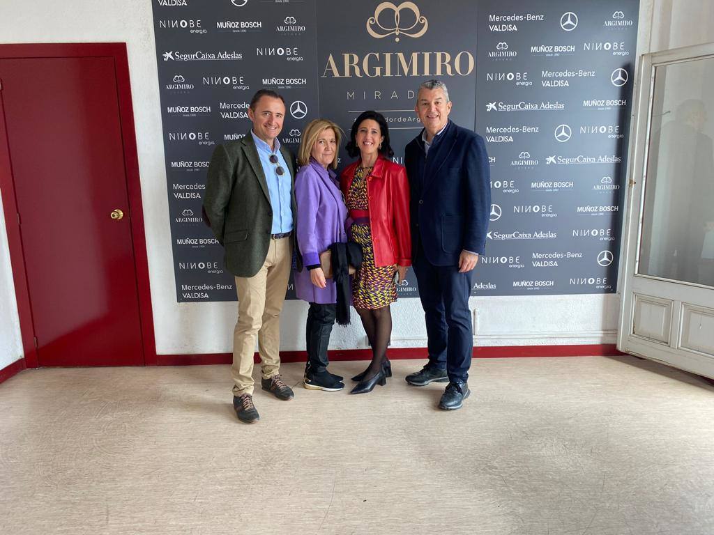 Manuel Lainez, Teresa Nuez, Sese de Nalda y Argimiro Aguilar.