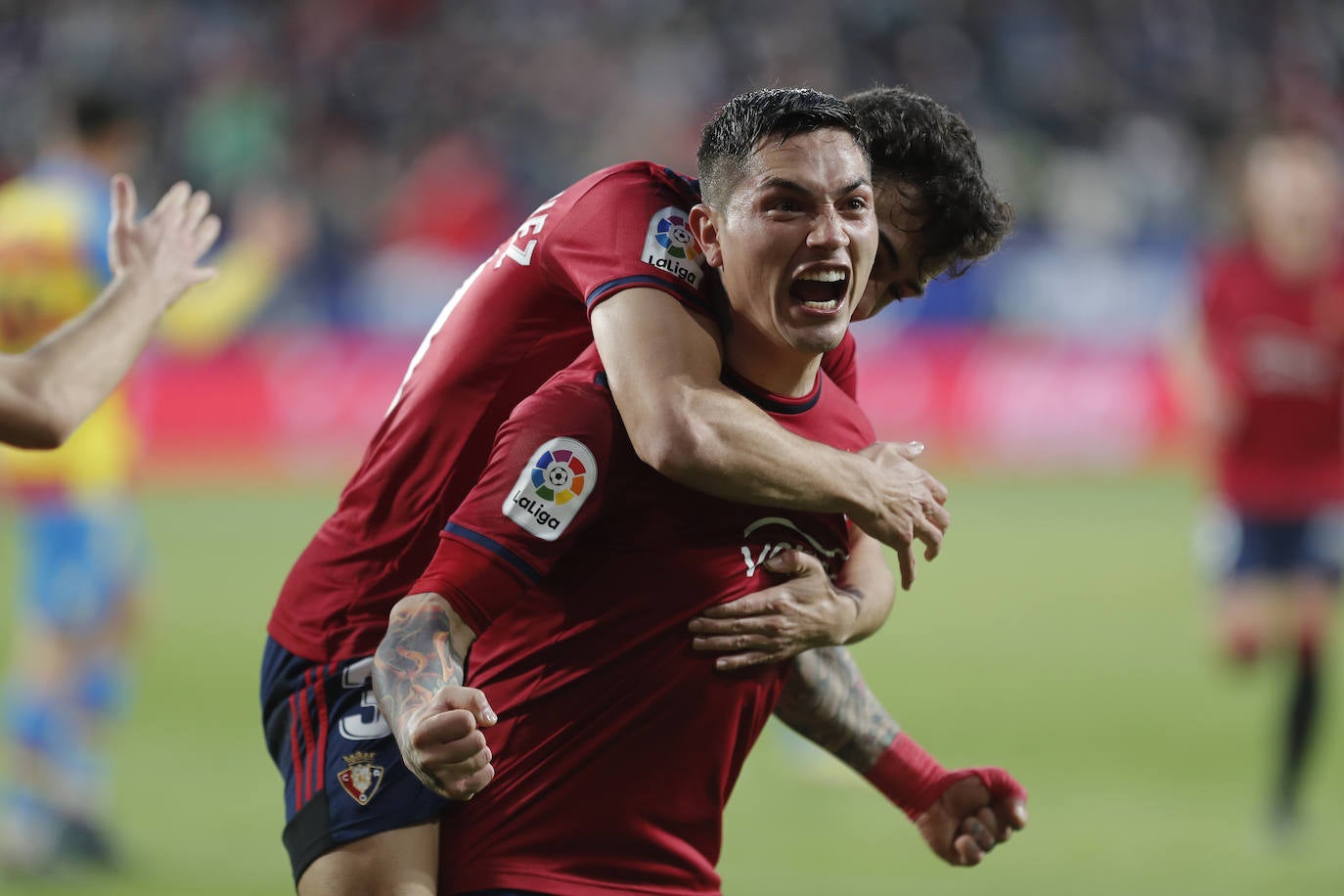 Fotos: Las mejores imágenes del CA Osasuna-Levante UD