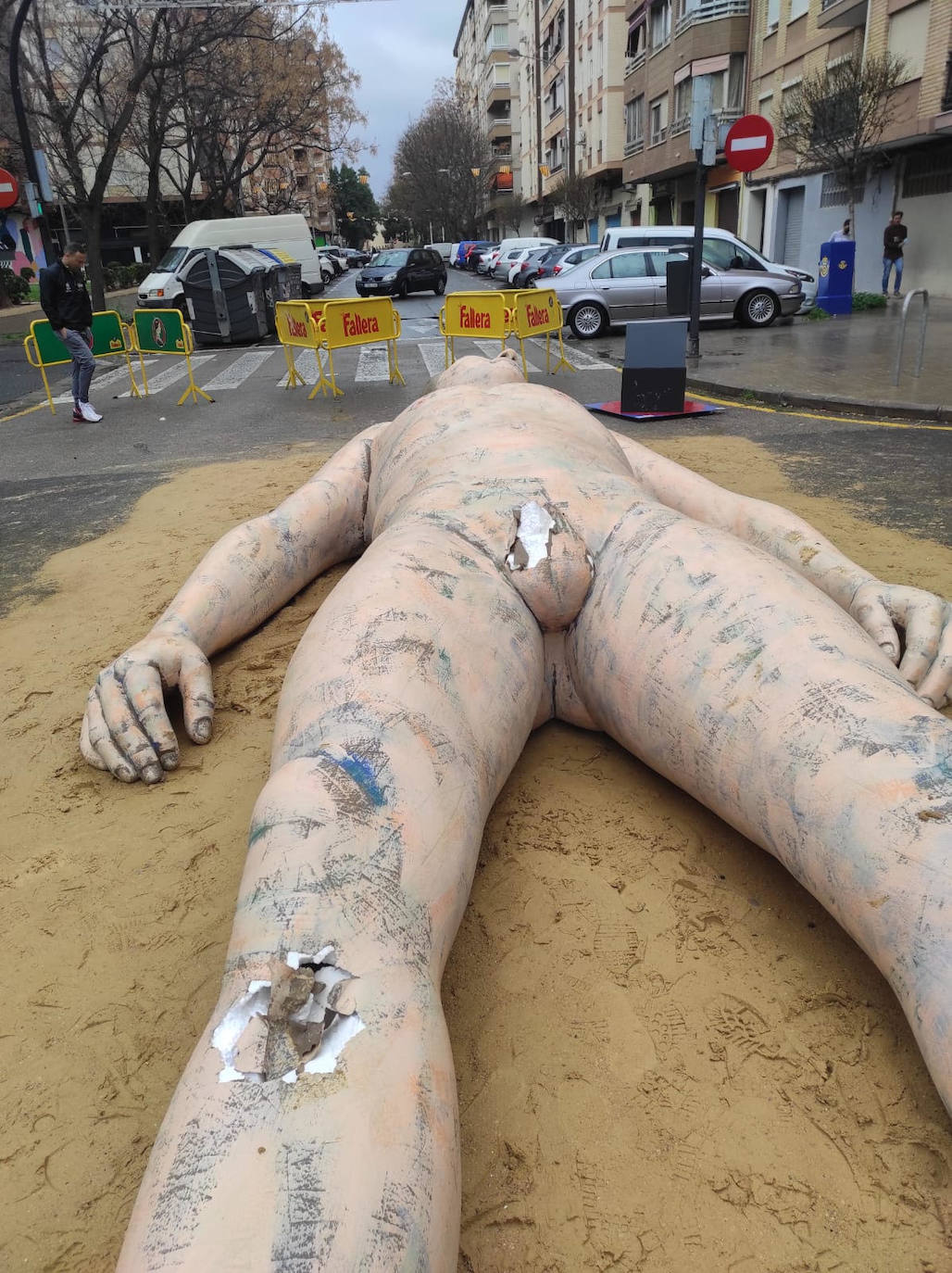 El vandalismo contra los monumentos también ha sido otro triste protagonista