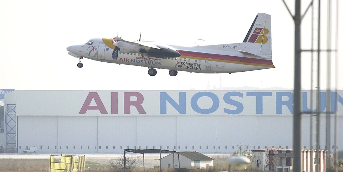 Avión de Air Nostrum 