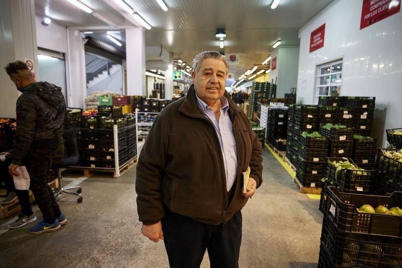 Paco Alabau, productor y empresario de fruta y verdura. 