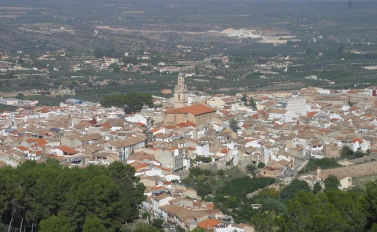 Panorámica del término municipal de Enguera. 