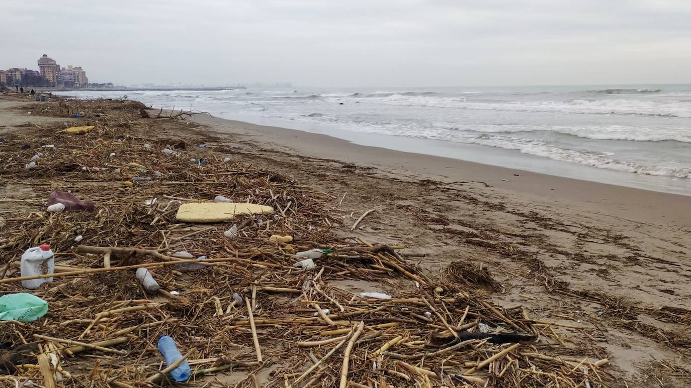 Fotos: Los efectos del temporal en el litoral valenciano