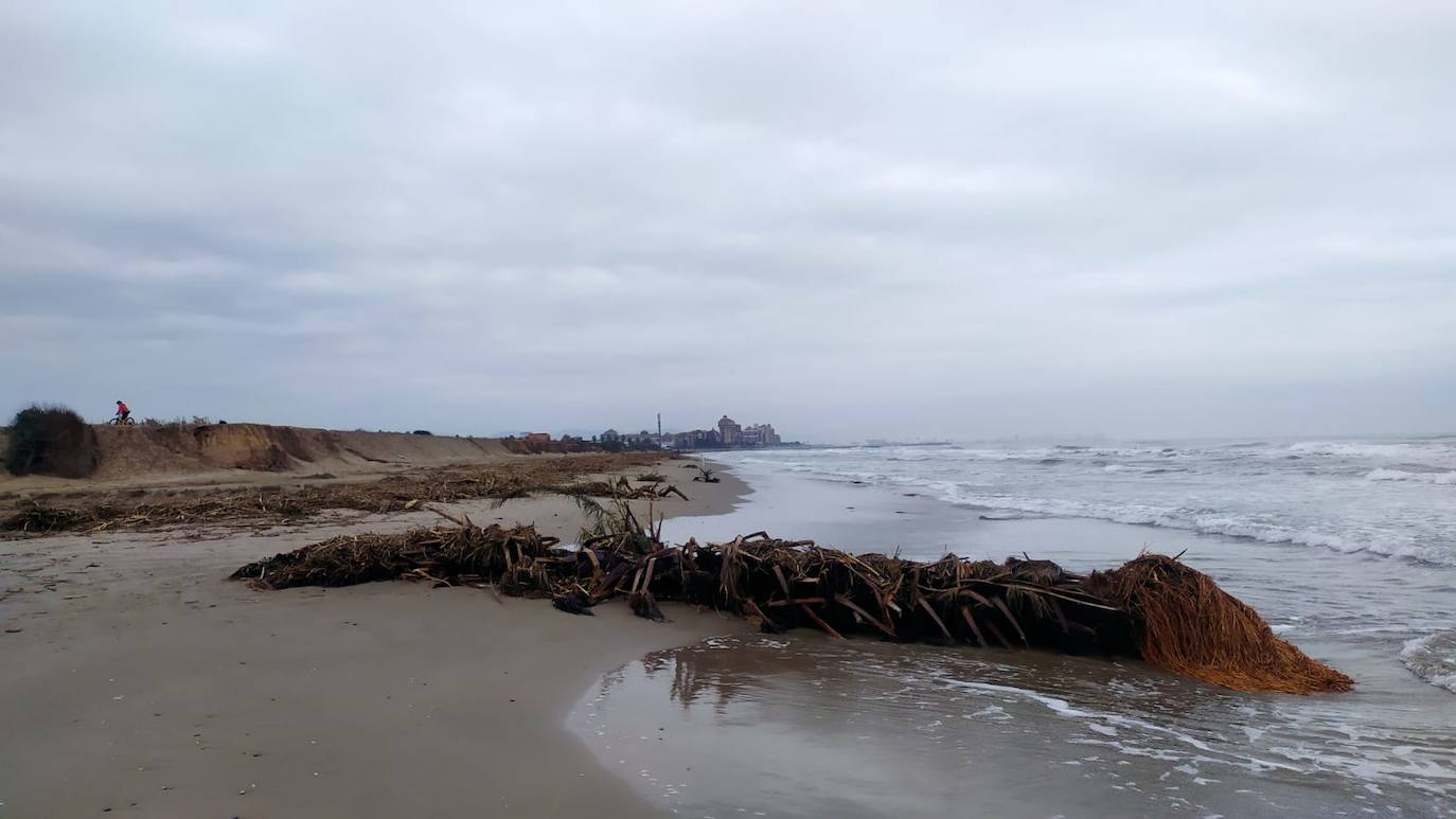 Fotos: Los efectos del temporal en el litoral valenciano