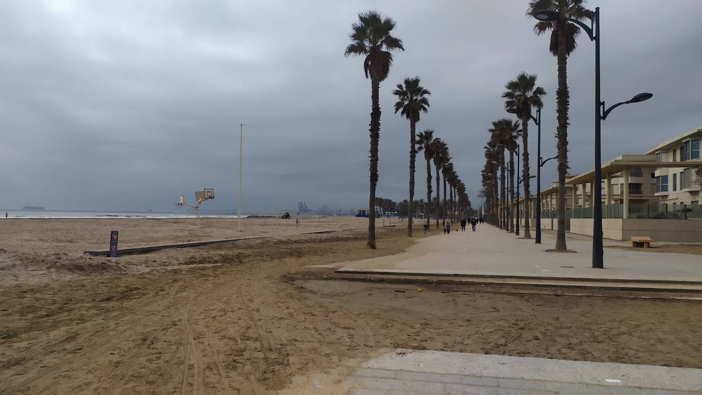 Fotos: Los efectos del temporal en el litoral valenciano