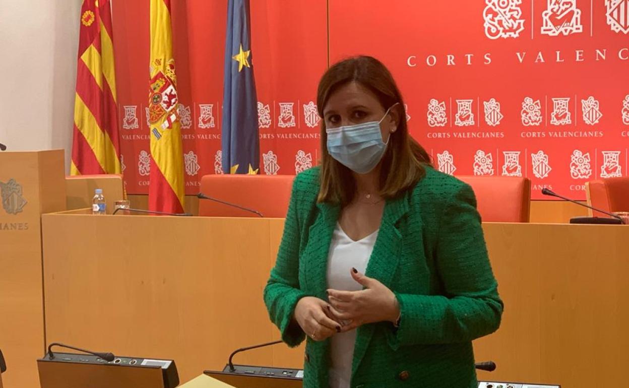 La secretaria general y síndica del PP, María José Catalá. 