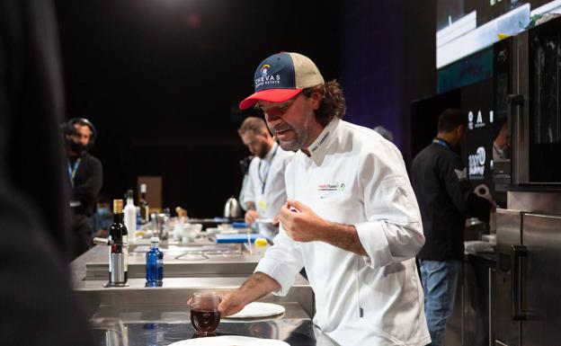 Mario Castrellón, en Madrid Fusión Alimentos de España. 