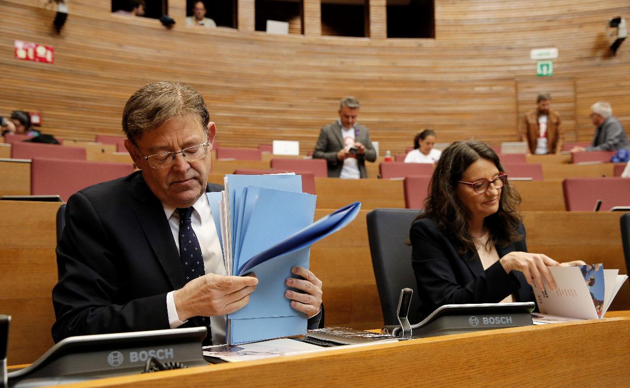 Mónica Oltra | Oltra y su gestión protagonizan las preguntas de la oposición a Puig en Les Corts