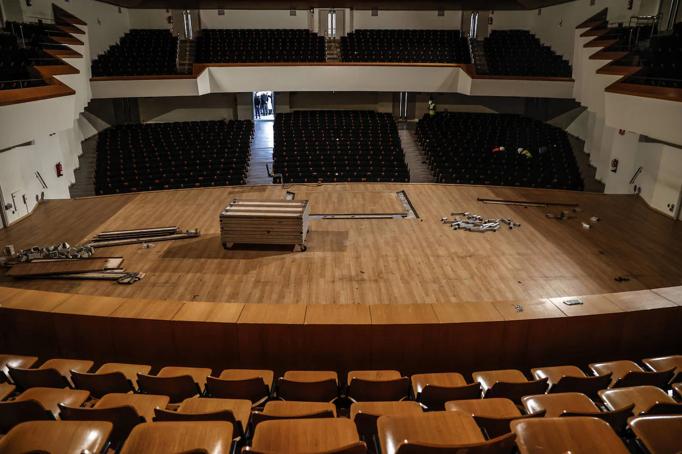 Fotos: Así está el Palau de la Música antes de la reforma