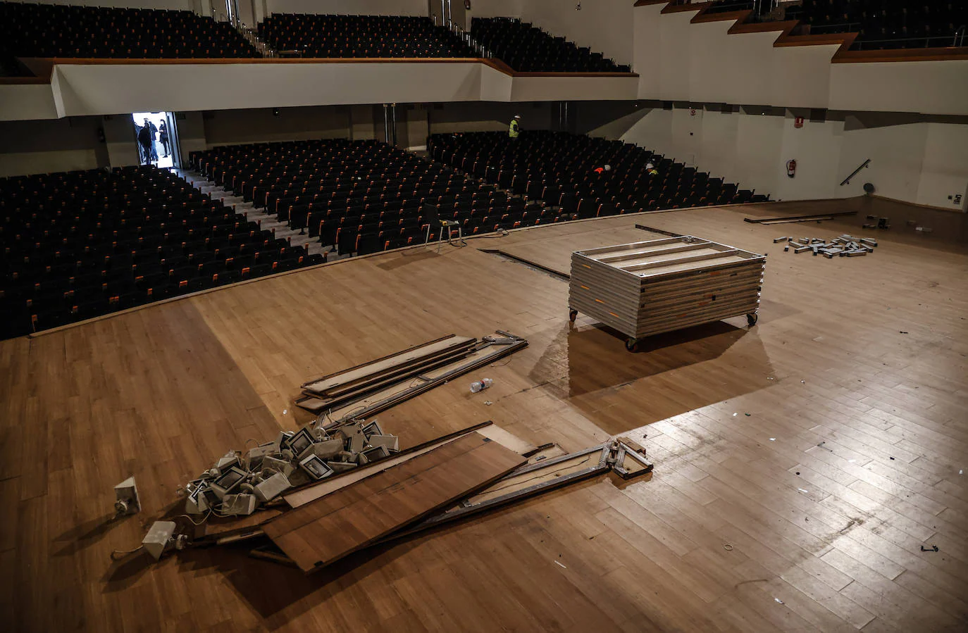 Fotos: Así está el Palau de la Música antes de la reforma