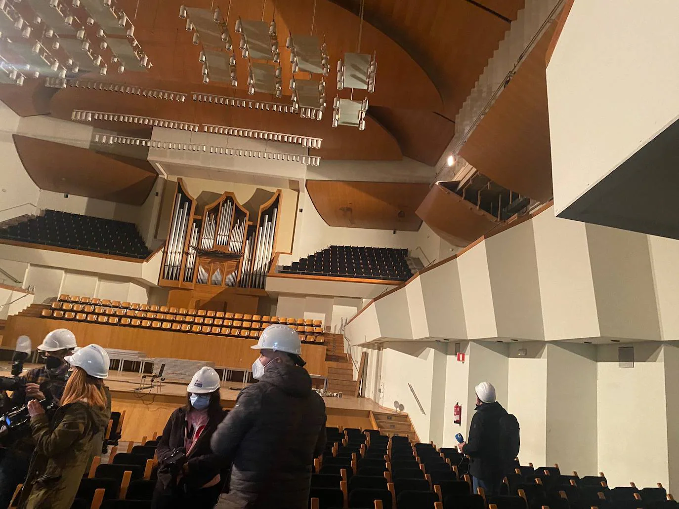 Fotos: Así está el Palau de la Música antes de la reforma