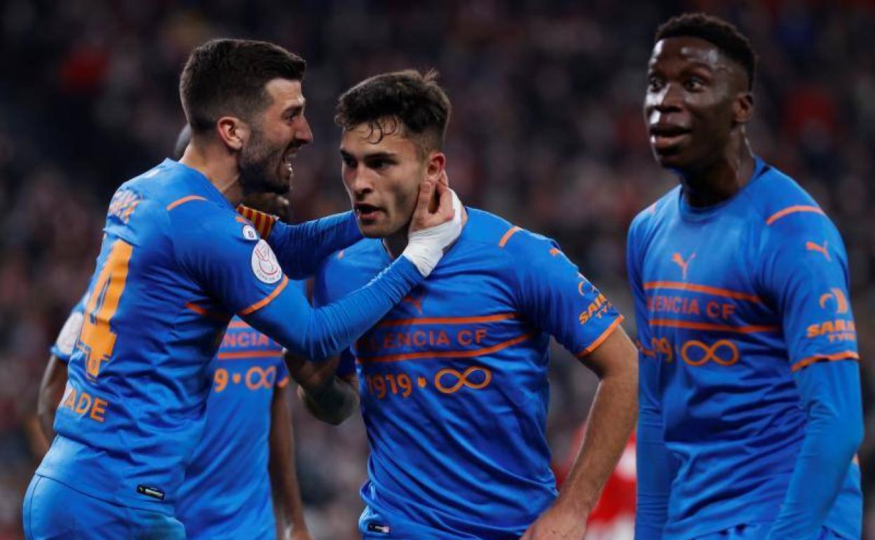 El último gol de Hugo Duro ante el Athletic Club.