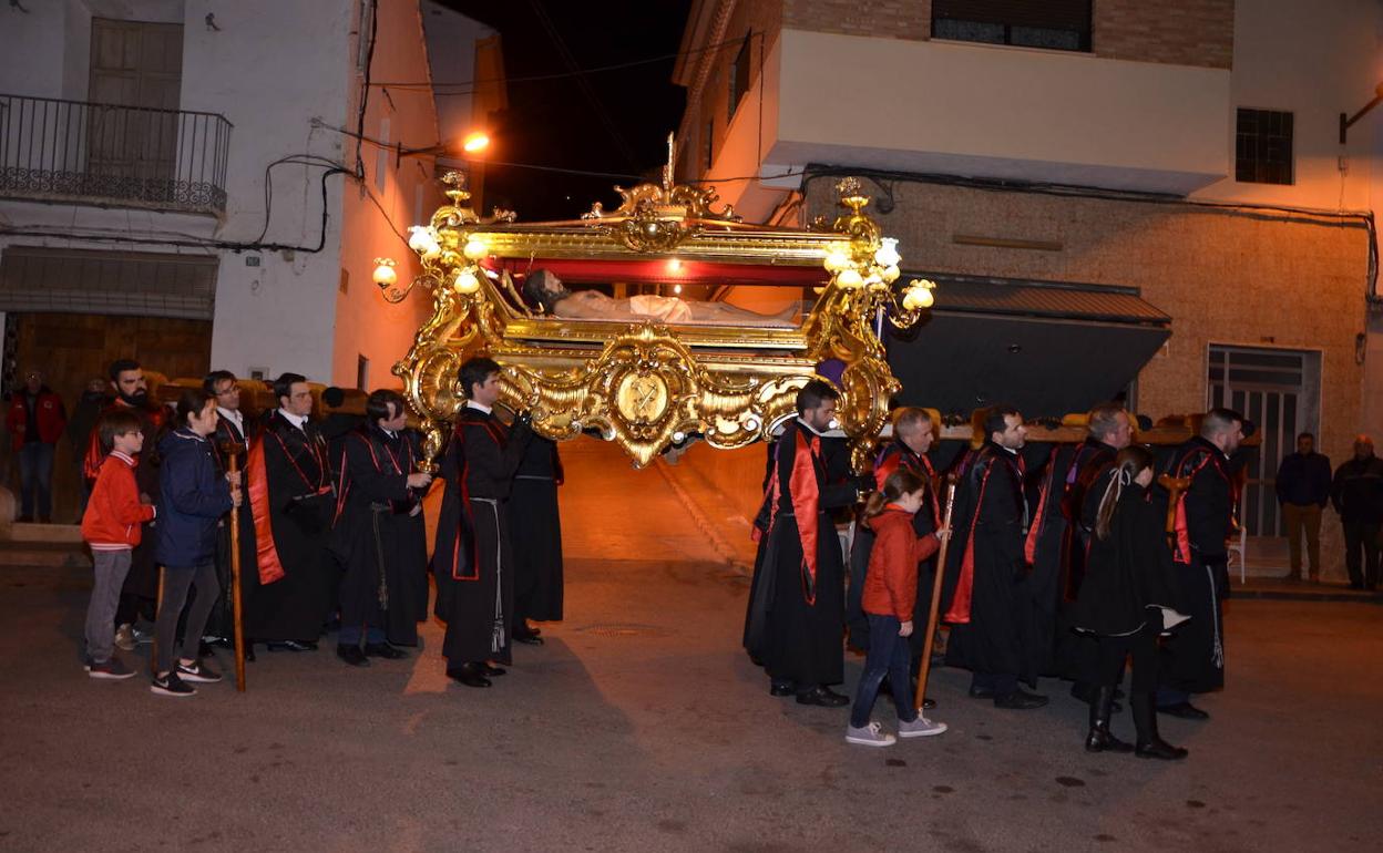 Una edición anterior de la Semana Santa de Llíria. 