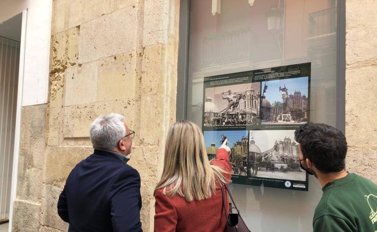 Exposición sobre el centenario del Mercado Central en el Archivo Municipal de Alicante. 