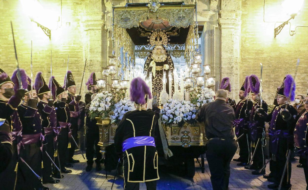 Procesión de Viernes de Dolor de la Semana Santa Marinera.