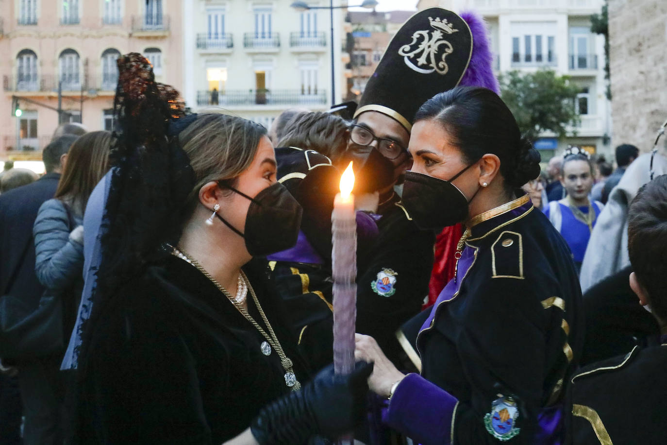 Fotos: Procesiones del Viernes de Dolor de la Semana Santa Marinera de Valencia