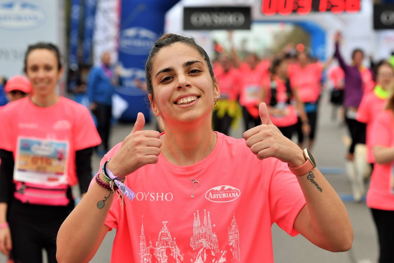Miles de mujeres de todas las edades participan en la prueba popular de este domingo por la capital del Turia