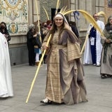 Procesión la iglesia del Rosario. 