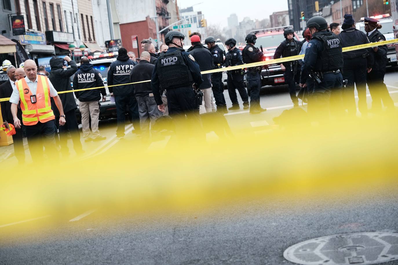 Fotos: Tiroteo en el metro de Nueva York