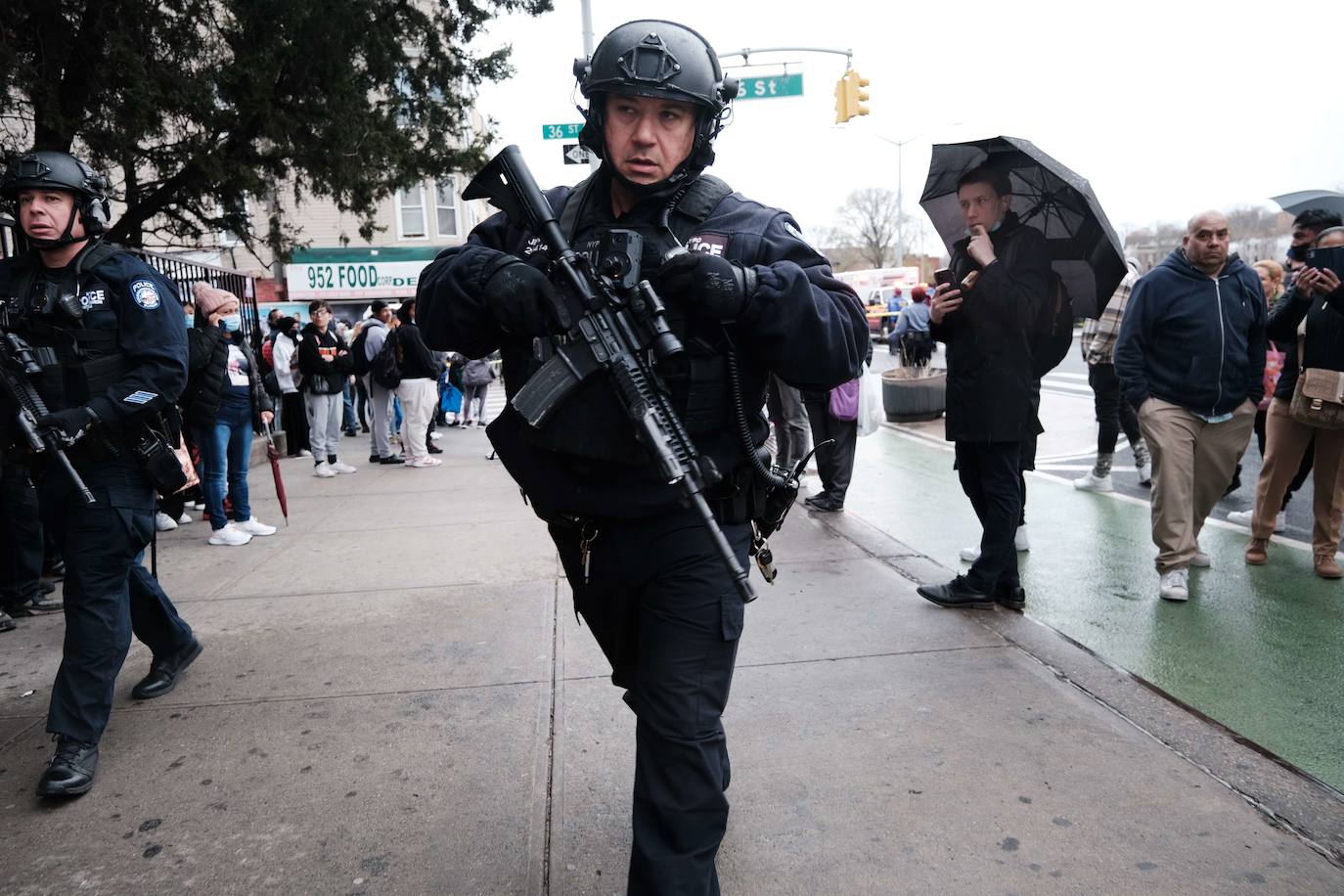 Fotos: Tiroteo en el metro de Nueva York