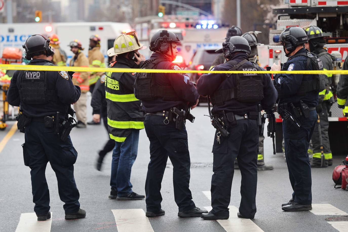 Fotos: Tiroteo en el metro de Nueva York