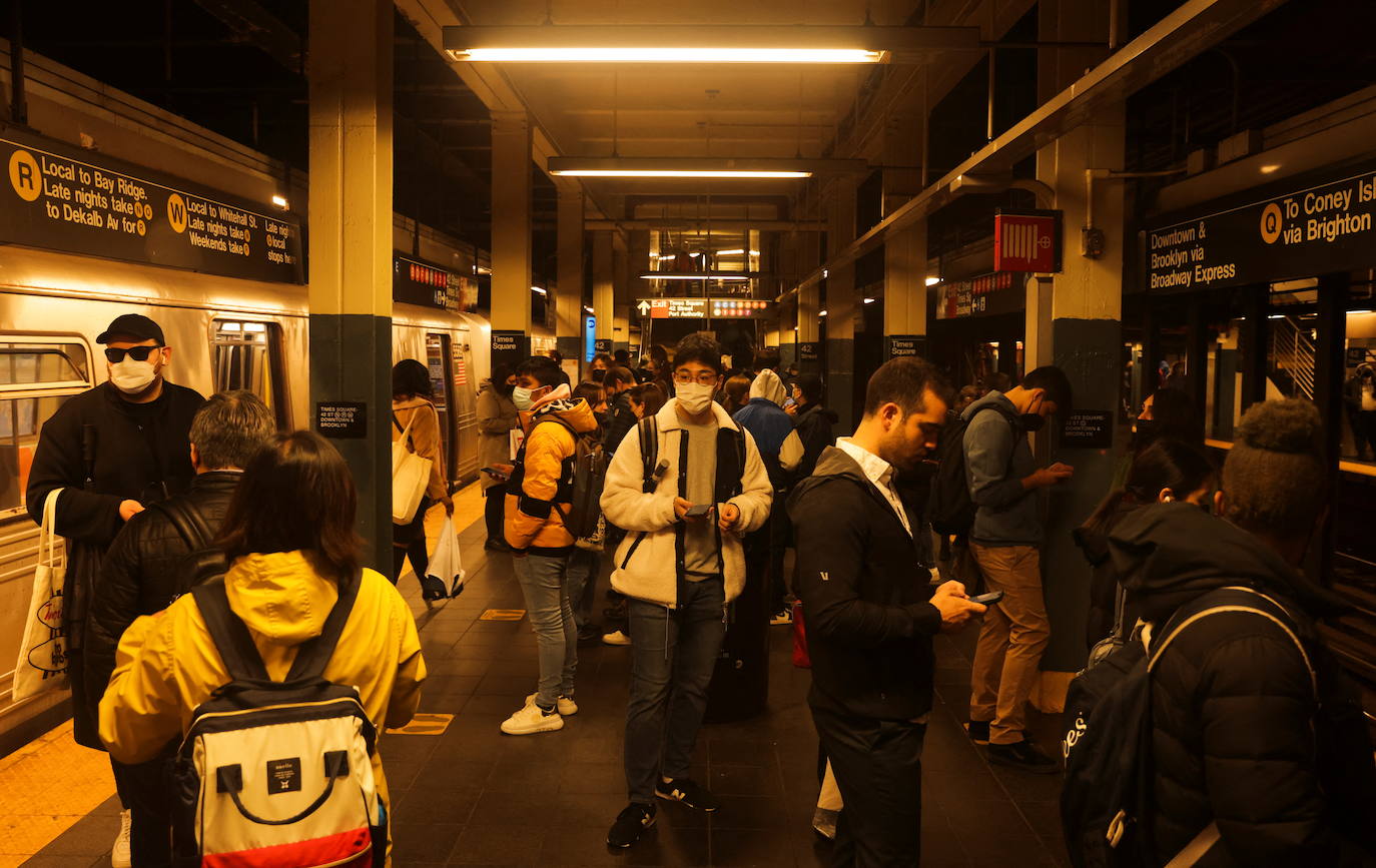 Fotos: Tiroteo en el metro de Nueva York