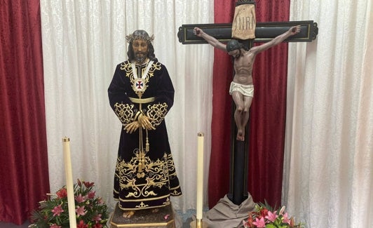 Imágenes de Jesús de Medinaceli y el Crucificado de la cárcel de Picassent. 