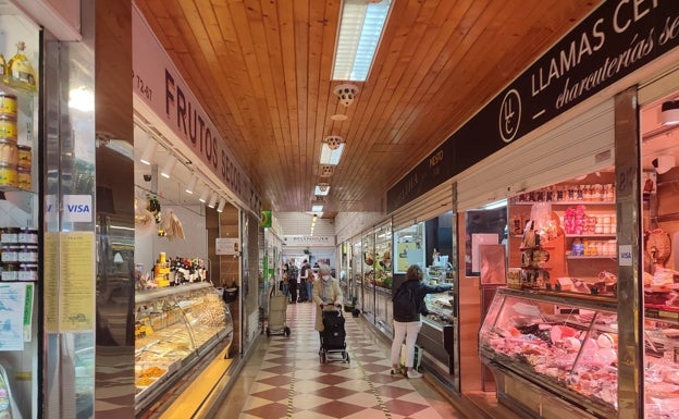 Interior del mercado