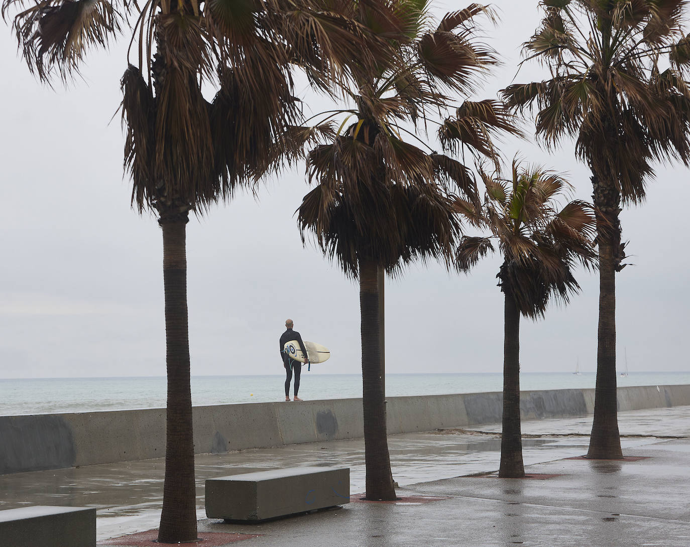 Fotos lluvias en Valencia: Mal tiempo en Semana Santa en Valencia